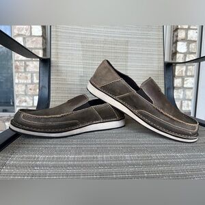 Men’s Ariat Eco Cruiser Barbed Brown. Pull On.  Gently Worn. Size 10D